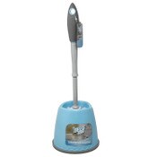 Wholesale - BLUE WIPE OUT TOILET BRUSH W/HOLDER C/P 48, UPC: 840139902376